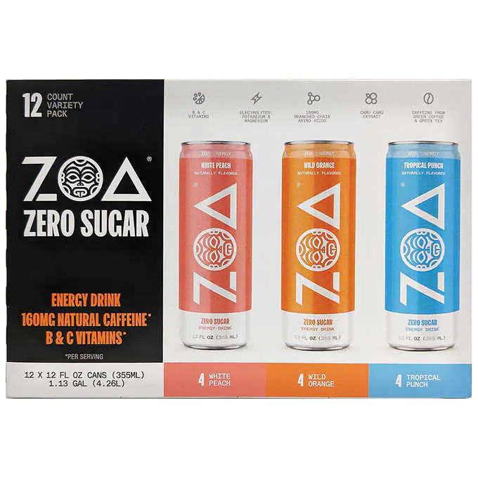 ZOA Zero Sugar Energy Drink