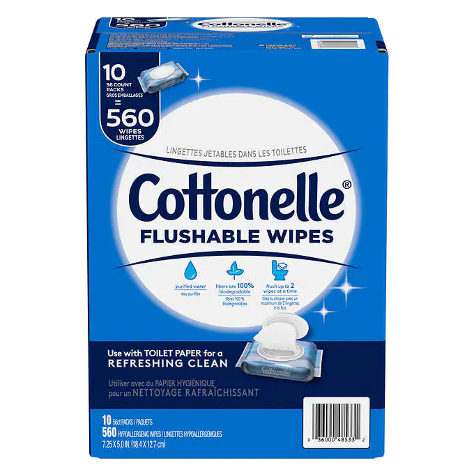 Cottonelle Flushable Wipes