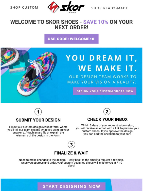 Welcome To Skor Shoes!