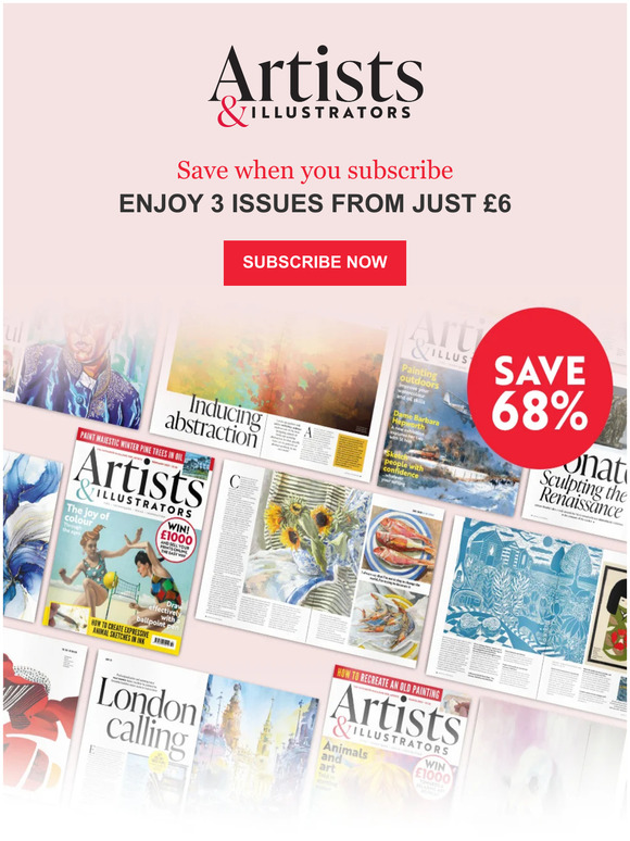 Artists & Illustrators – Exclusive subscription offer