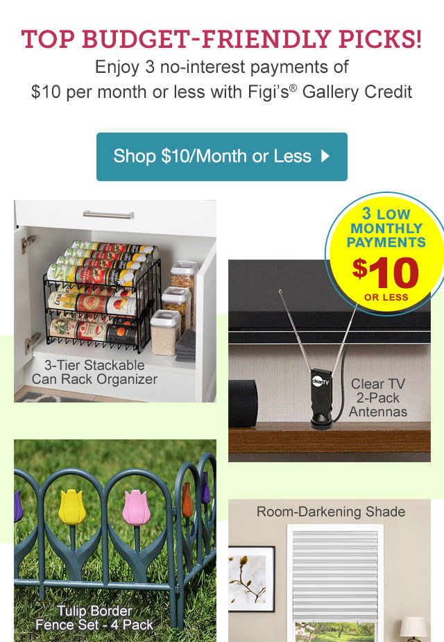 Shop $10/Month