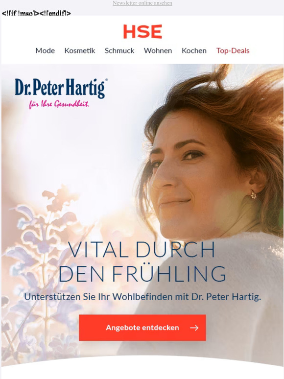 HSE24: Vital durch den Frühling: Angebote von Dr. Hartig | Milled