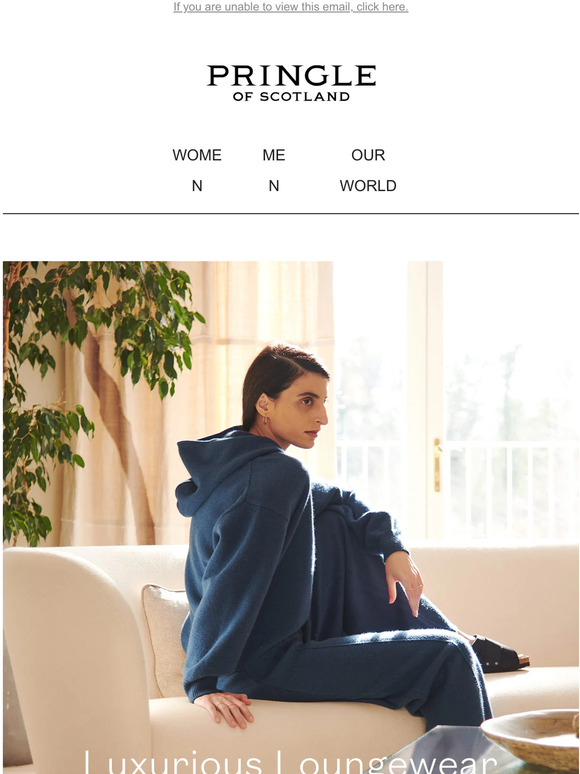 Luxurious Pringle Loungewear