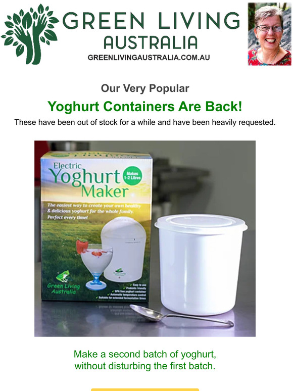 Yoghurt Containers are BACK !!