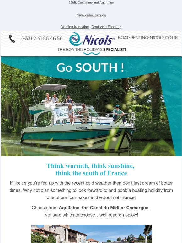 Go South !