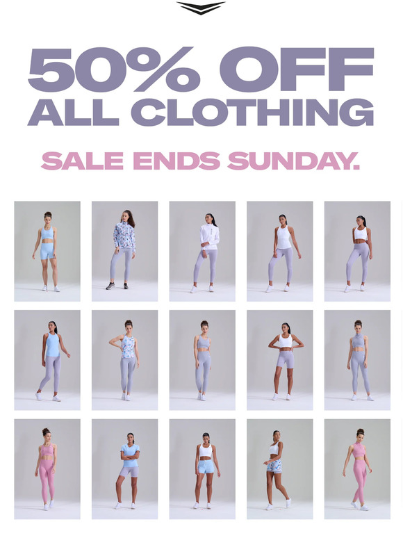 The 50% sale ends this Sunday!