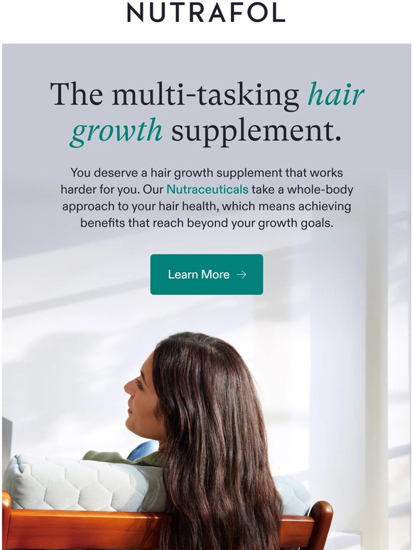 Nutrafol The Multi Tasking Hair Growth Supplement Milled