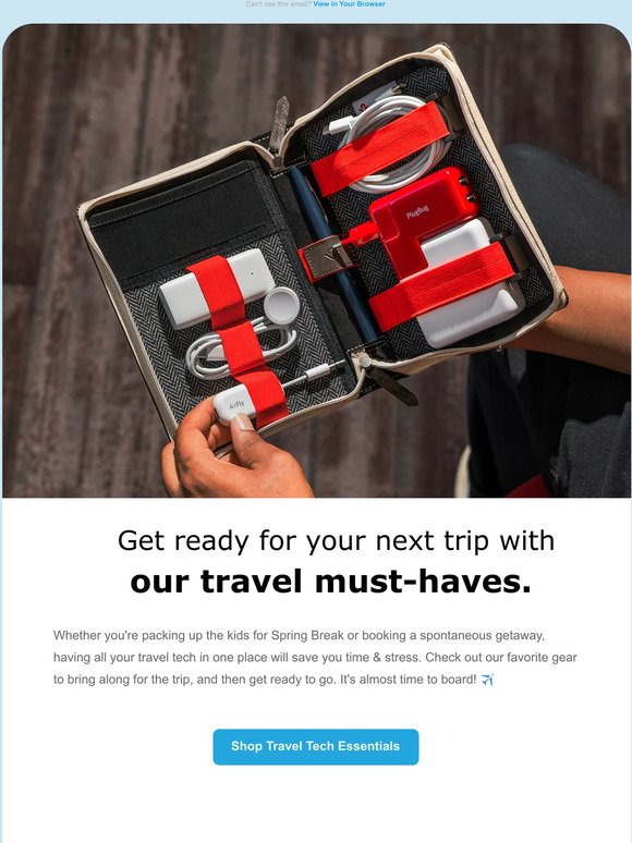 Upgrade Your Getaway with Travel Tech from Twelve South