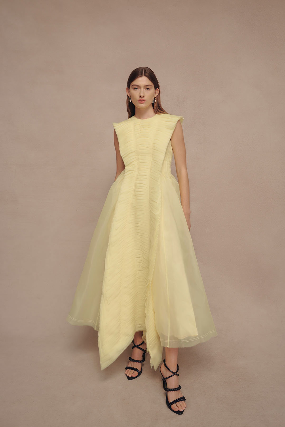 vera beaded flower midi dress Vera Beaded Flower Midi Dress | Ivory main image 1