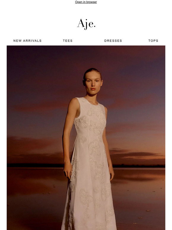 Aje: New Arrivals | The Vera Beaded Flower Dresses Have Arrived | Milled