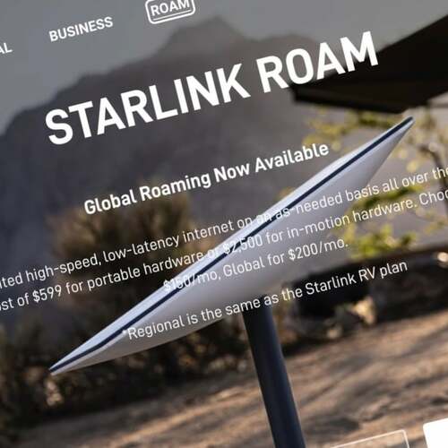 Starlink RV Rebrands as Starlink Roam, Offers Global Access for $200 Per Month