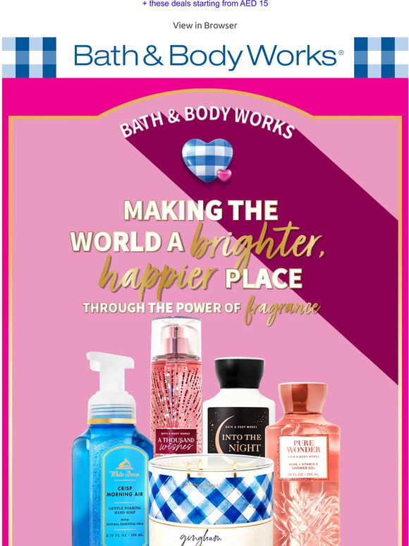 Bath & Body Works UAE Why you’ll love Bath & Body Works😍 Milled