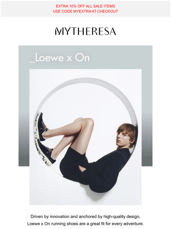 UK Discover Loewe x On at Mytheresa Men Milled