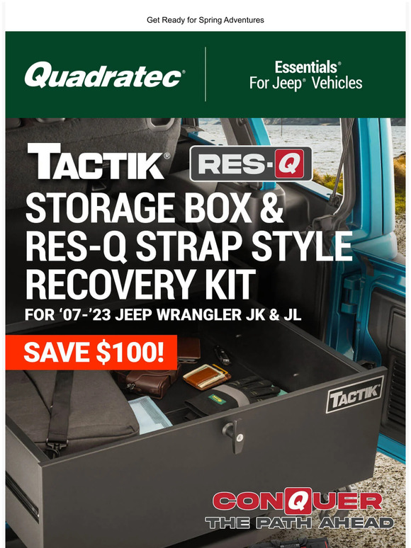 Quadratec Transform Your Jeep's Interior with These Essential Products