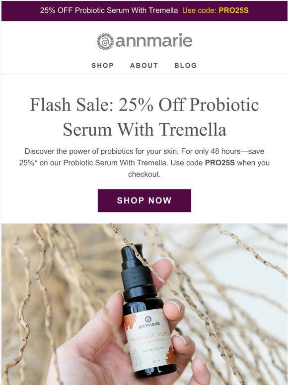 Flash sale—25% OFF this bio facial elixir