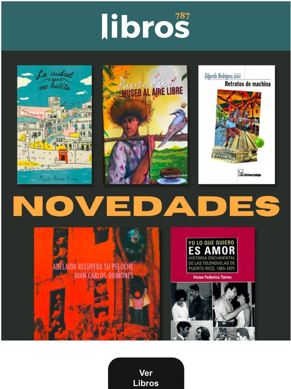 Novedades literarias de Puerto Rico