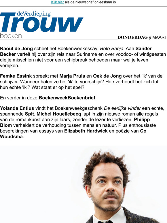 Trouw Webwinkel Boekenweek 2023 Raoul de