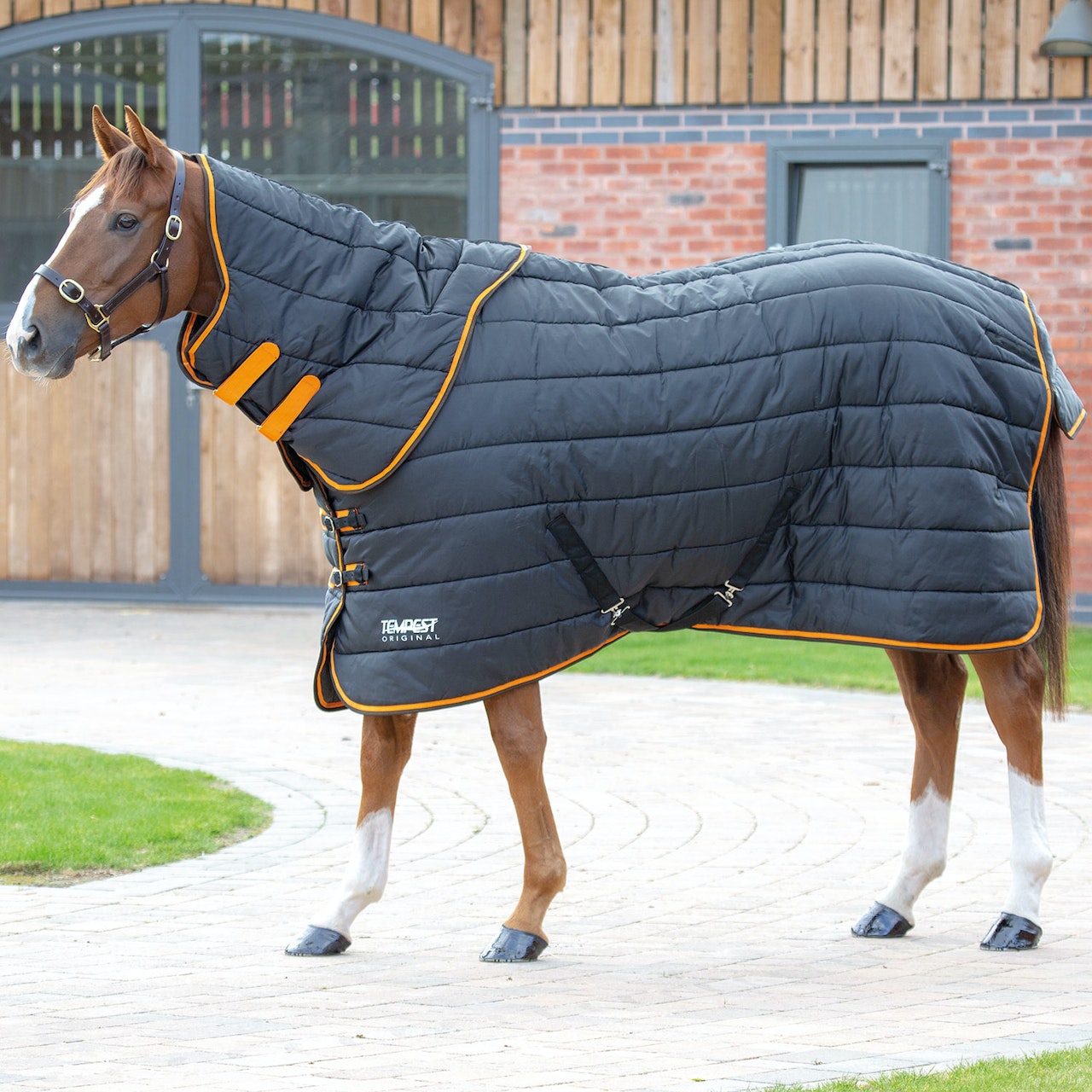Shires Tempest 200g Neck and 300g Stable Rug - Black
