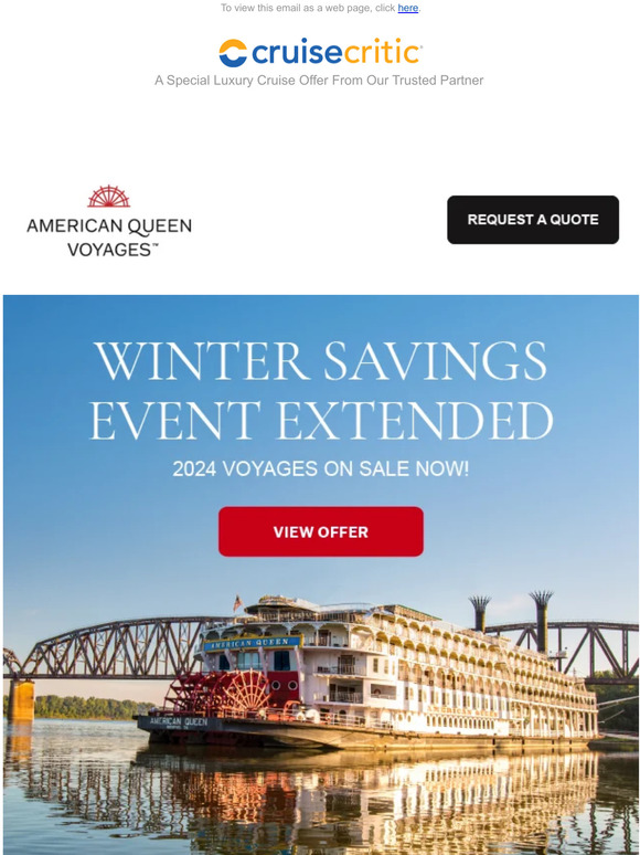 EXTENDED, Winter Savings Event