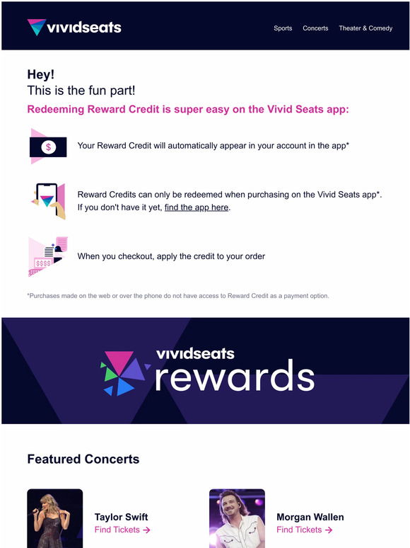 VividSeats.com: Save 10% on tickets in the Vivid Seats app