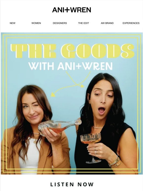 New Episode of the THE GOODS Pod with Laira Thomas  on how to maximize the connections in your life