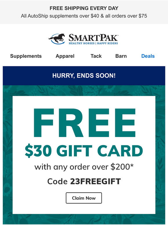 SmartPak Equine Your Promo Code is About to Expire! Milled