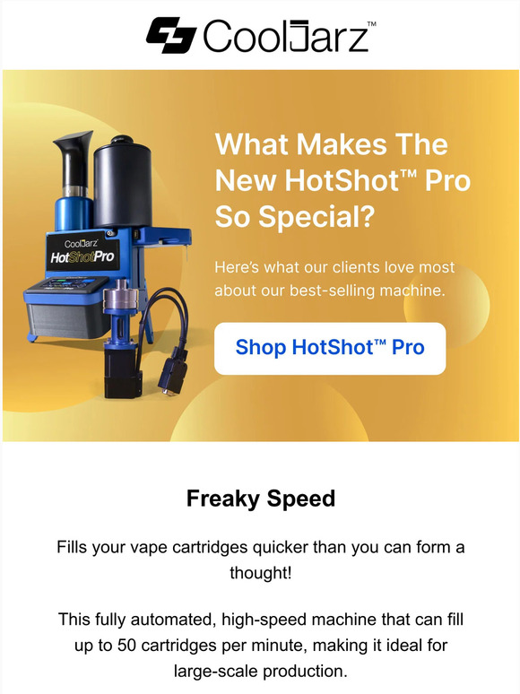cooljarz What Makes The New HotShot™ Pro So Special? Milled