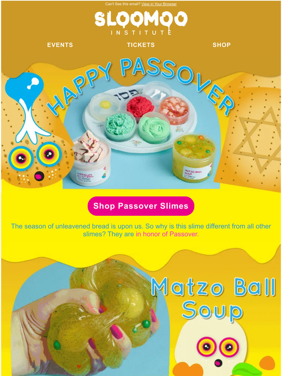 Passover Slime Time… Chag Sameach