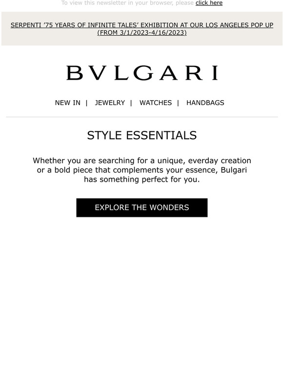 Bvlgari Recruits Alexander Wang to Redesign Its Serpenti Forever