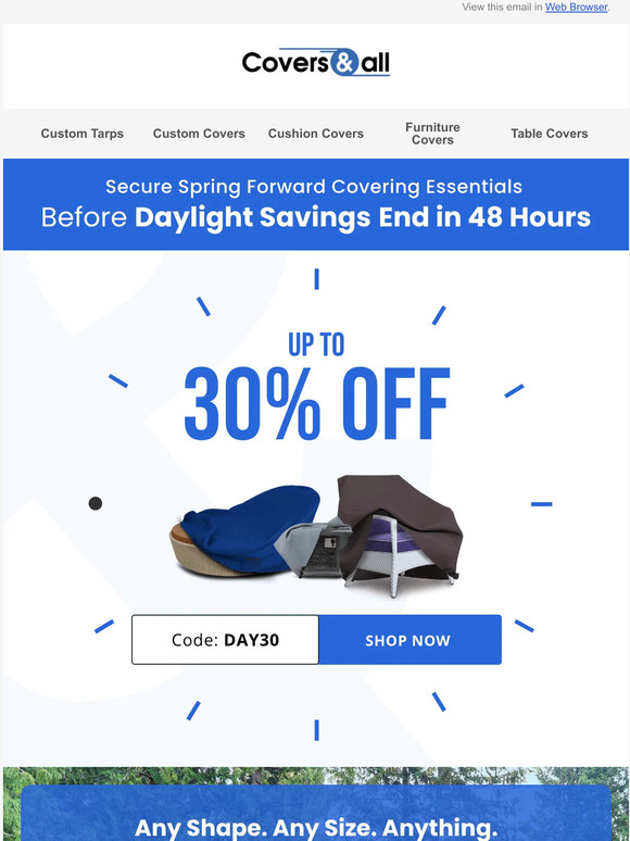 Covers and All (Canada) ⏲️48 Hours Left of The Daylight Sale HURRY
