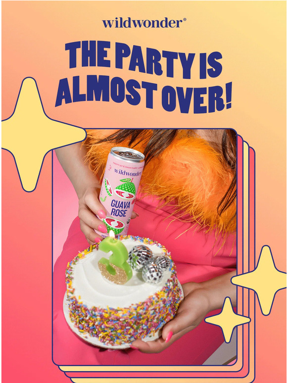 Party is Almost Over- Last Chance to Save 20%