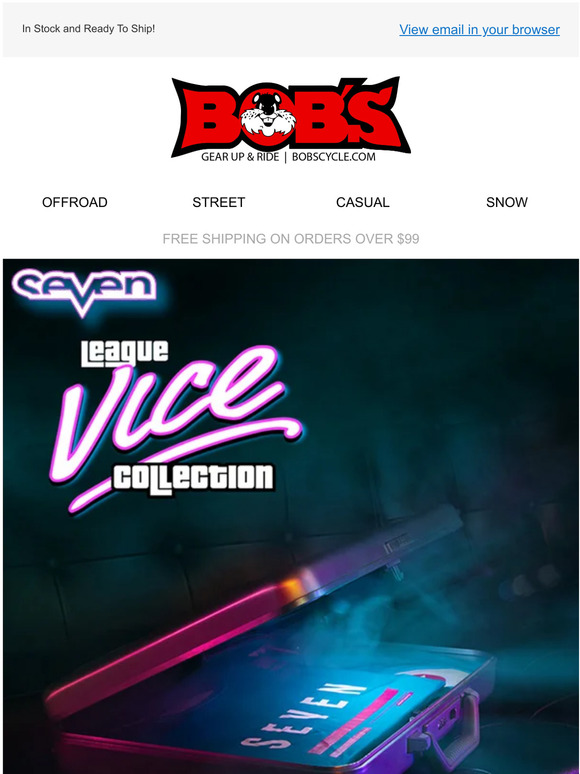 Out NOW! Seven MX League Vice LE Collection