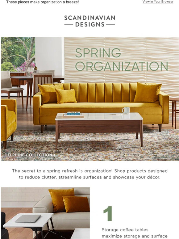 Scandinavian Designs 5 Ways to Get Organized Milled