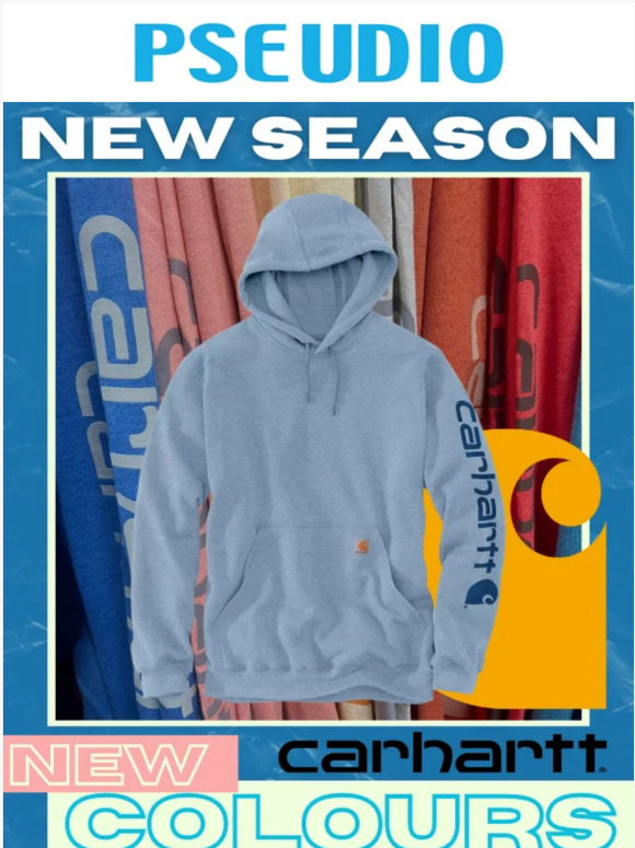 NEW Carhartt colours for spring! ☀️