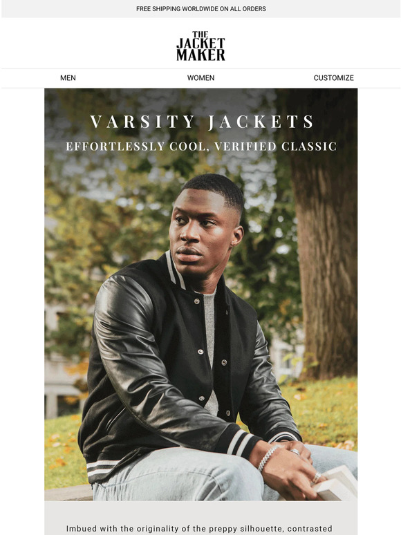 The Jacket Maker Varsity Jackets On 🔝 Milled