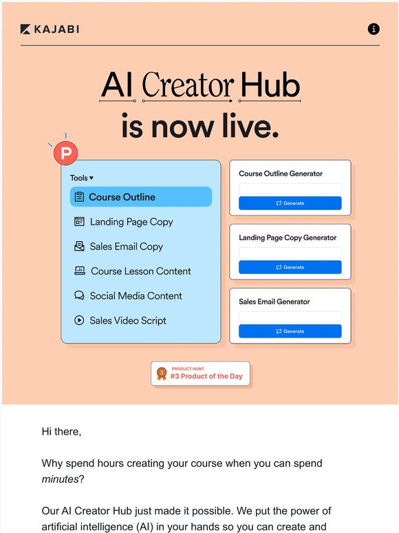 The AI Creator Hub is LIVE