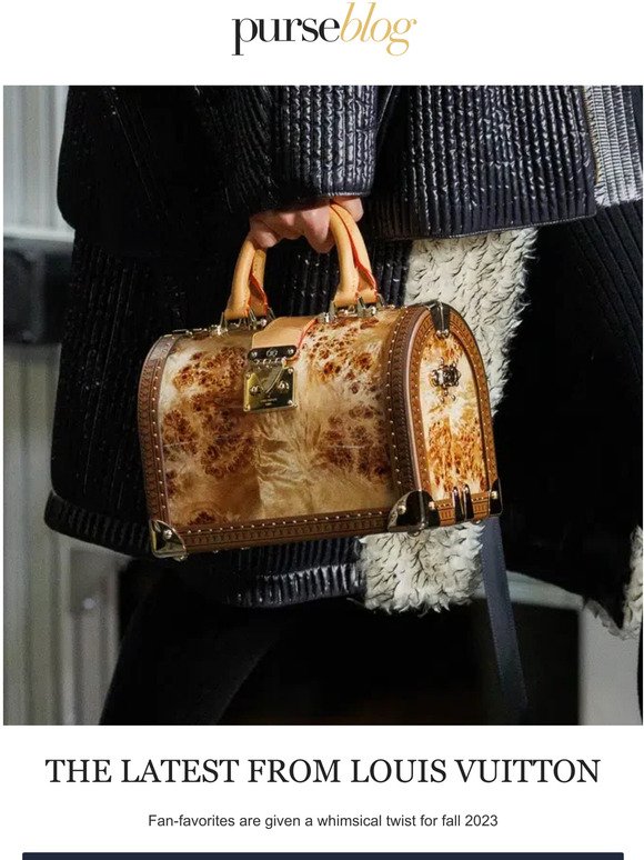 Louis Vuitton Monogram Gets a Floral Twist for FW '22 - PurseBlog