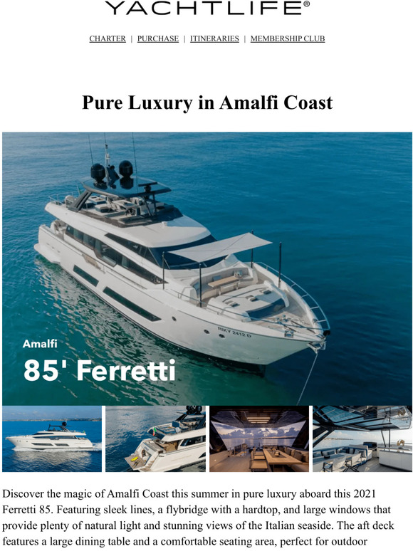 Discover the Amalfi Coast, Ibiza, Mykonos & More