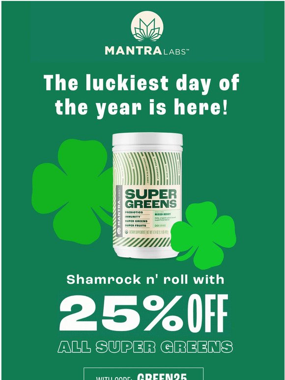 St. Patrick's Day Sale Is Here! 🍀