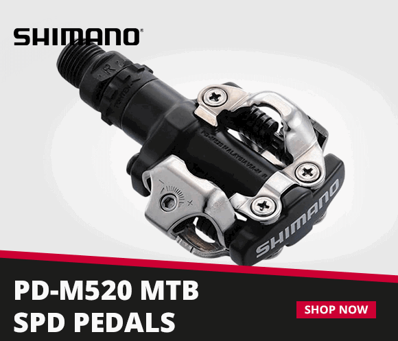 SHIMANO PD-M520 MTB SPD PEDALS