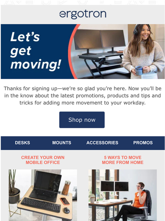 Welcome to the Ergotron Store