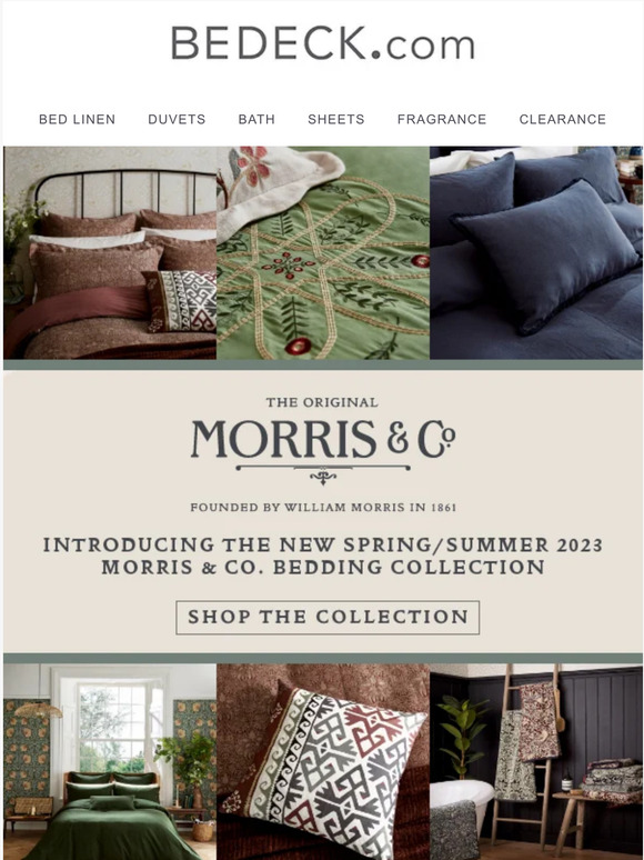 NEW from Morris. Shop the SS23 Collection now!