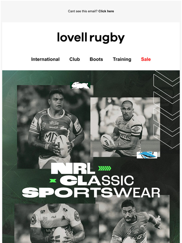 Lovell Rugby Limited NRL 2023 x Classic Sportswear 🤝 Milled
