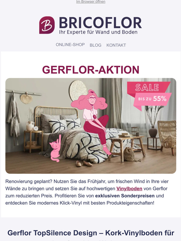🔥 Gerflor-Vinylboden zum Sonderpreis 🔥