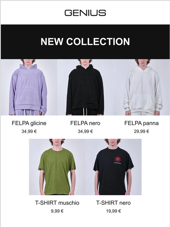 Nuova Collezione: -10% di sconto