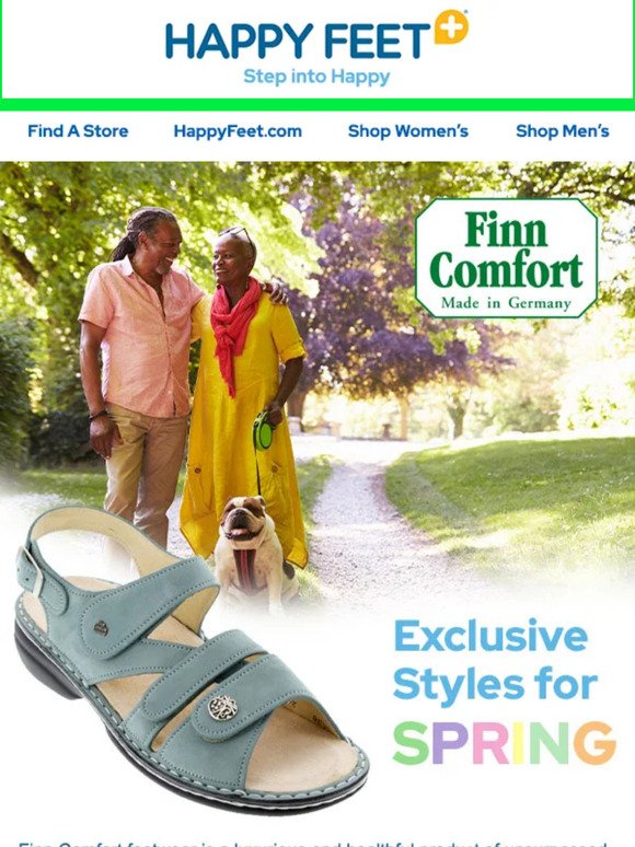 Finn Comfort: Exclusive Styles for Spring