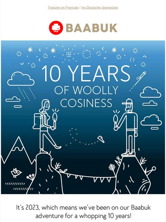 🎉 10 Years of Woolly Cosiness 🎉