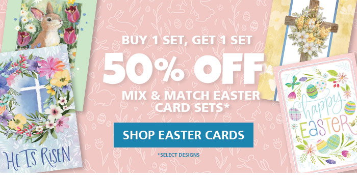 Shop BOGO 50% Off Easter Card Sets  at Current Catalog