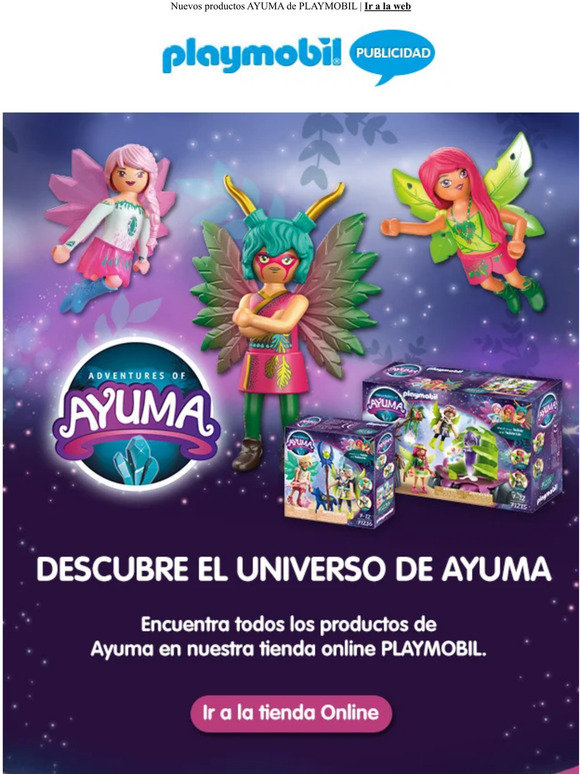 Bienvenidos al mágico mundo de AYUMA de PLAYMOBIL