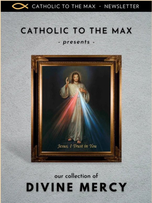 Order now for Divine Mercy Sunday!